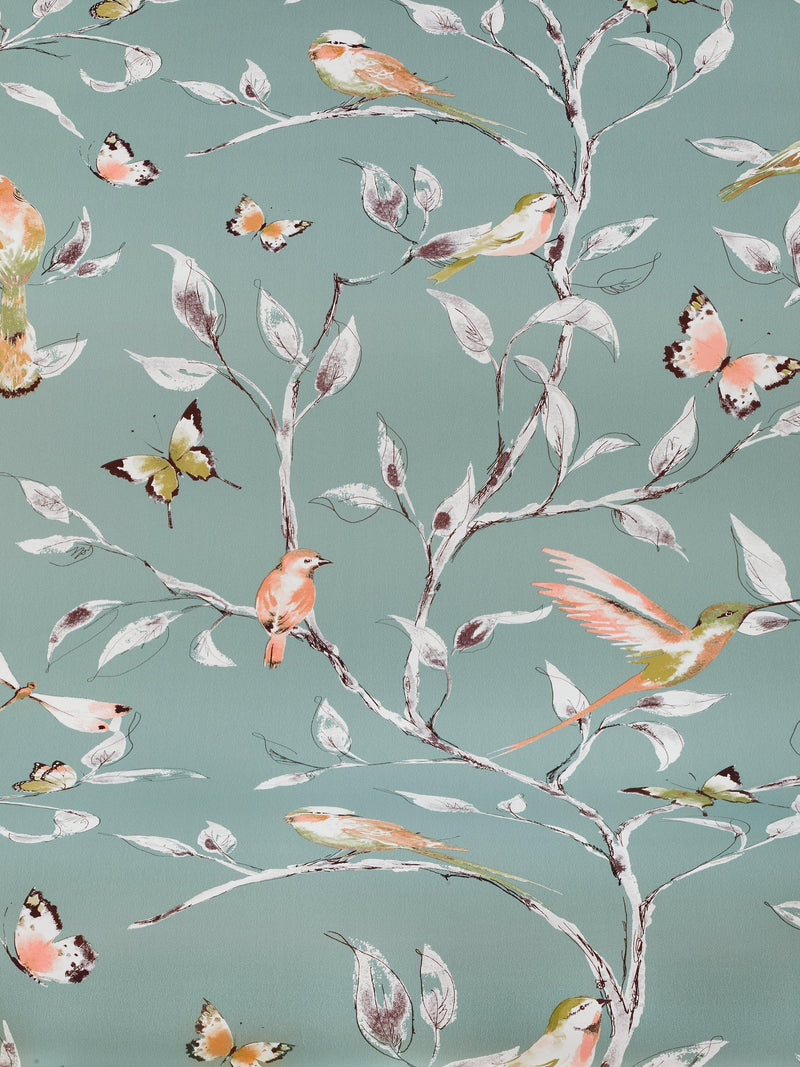 John Lewis hummingbird trees wallpaper H10x52cm, imported from the UK