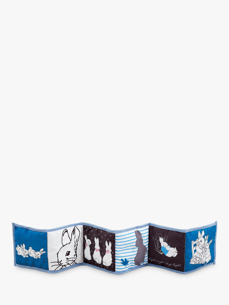 Rainbow Designs Peter Rabbit soft unfold book with textures and mirror (British brand)