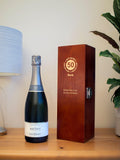 Totally About You Personalised Elm Wine Box (British brand)