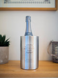 Totally About You personalised Friends wine cooler 19.5cm, UK version