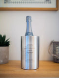 Totally About You personalised Friends wine cooler 19.5cm, UK version