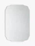 John Lewis vintage bathroom mirror scalloped shape, UK version