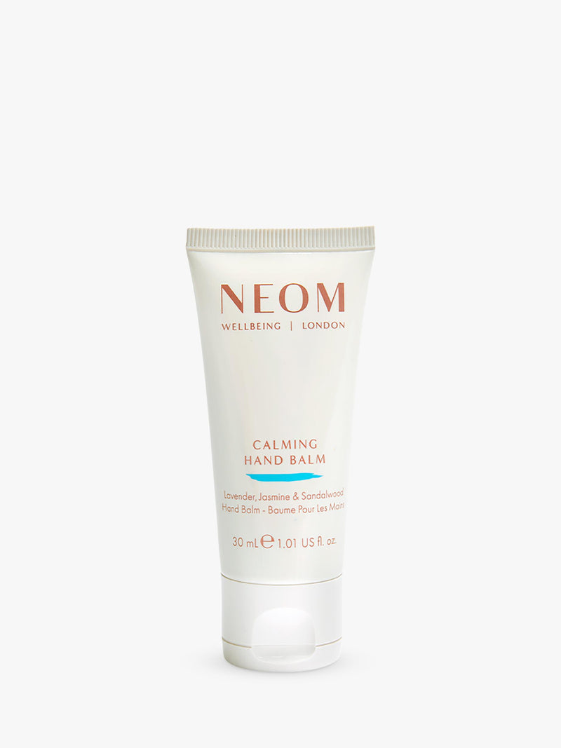 NEOM Wellbeing London Calming Hand Balm 30ml, imported from the UK