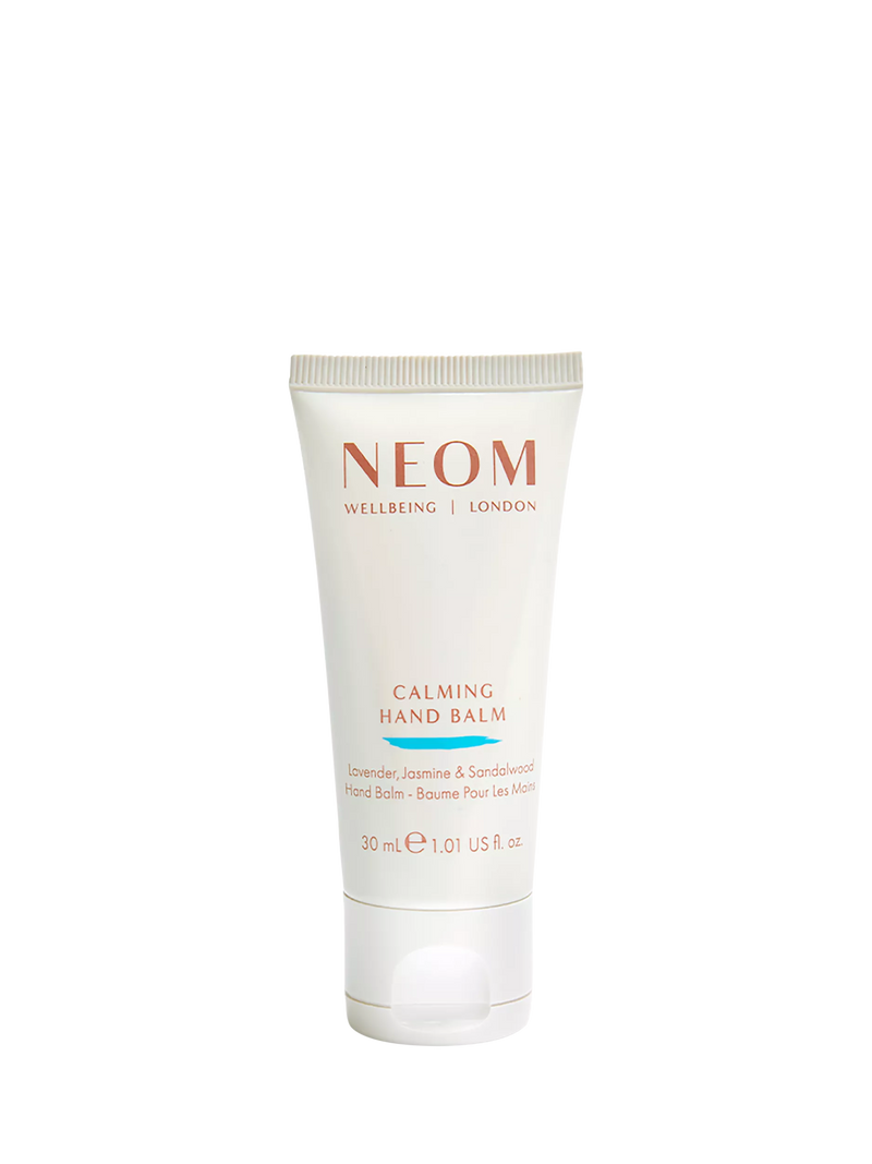 NEOM Wellbeing London Calming Hand Balm 30ml, imported from the UK