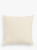 Diamond Pattern Woven Cushion with Duck Feather Filling