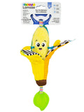 Lamaze banana activity toy with on-the-go clip, UK version