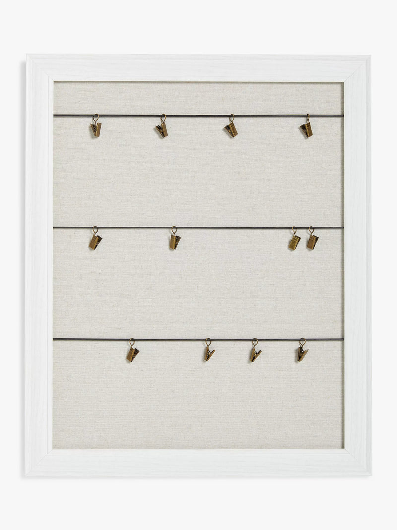 John Lewis clipboard photo frame natural 57x47cm (British brand)