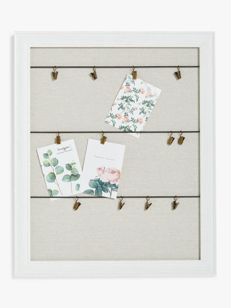 John Lewis clipboard photo frame natural 57x47cm (British brand)