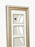 John Lewis multi-aperture photo frame in champagne for six 4x6 photos, UK version