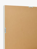 John Lewis natural pinboard photo frame with pins and saw-tooth fixings, UK version
