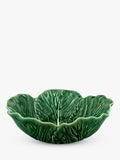 Bordallo Pinheiro cabbage serving bowl 22cm green - British product