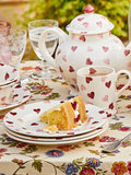 Emma Bridgewater Pink Hearts side plate 21.9cm (British brand)