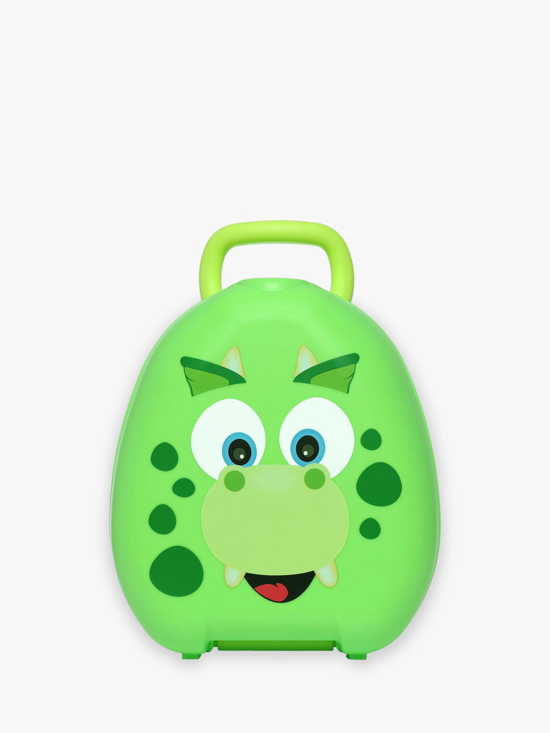 My Carry Potty Dino travel potty, imported from the UK