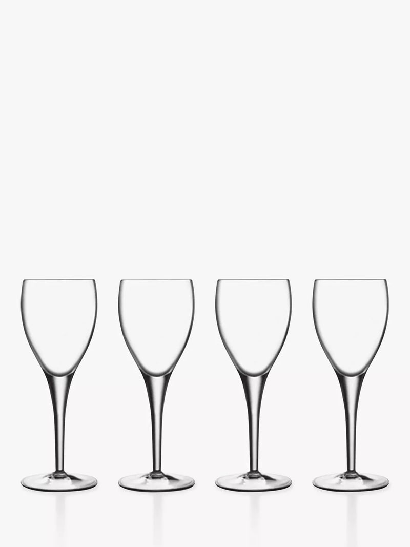Luigi Bormioli Michelangelo white wine glass set of 4 - British product