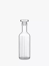 John Lewis Luigi Bormioli Bach Fluted Glass Decanter 673ml Clear- Buy online at McGrocer