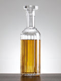 Luigi Bormioli fluted glass decanter 673ml (British brand)
