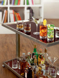 Luigi Bormioli fluted glass decanter 673ml (British brand)