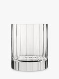 Luigi Bormioli fluted glass tumblers 335ml set of 4 (British brand)