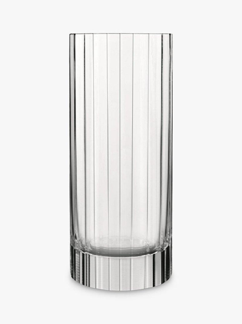 Luigi Bormioli Bach fluted highball glasses 480ml set of 4, UK version