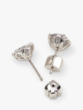 kate spade new york stud earrings cubic zirconia silver - British product
