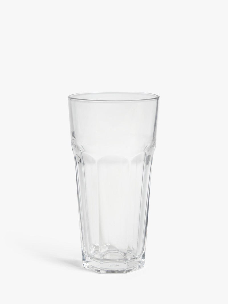 Clear Classic Fluted Tumbler Glass