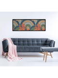 John Lewis British Library framed print Textile Archive I, UK version