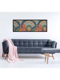 John Lewis British Library framed print Textile Archive I, UK version
