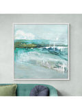 John Lewis Grace Rowan Beneath the Surface framed canvas print 106x106cm (British brand)