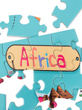 Very Puzzled Africa map jigsaw puzzle with 100 pieces (British brand)