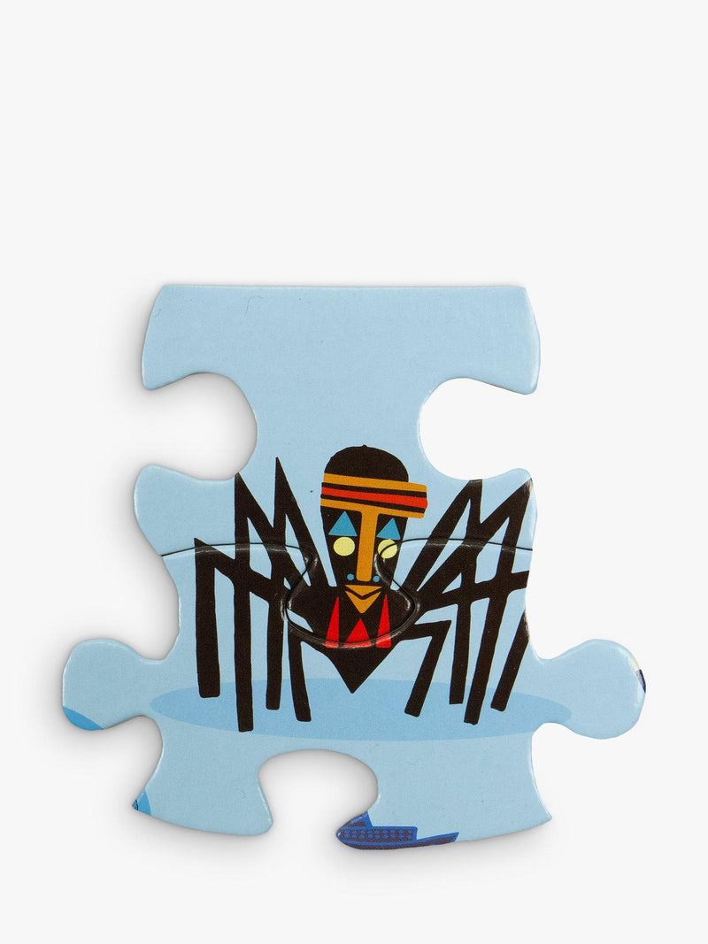 Very Puzzled Jamaica map jigsaw puzzle 100 pieces, imported from the UK