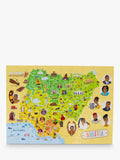Very Puzzled Nigeria map jigsaw puzzle 100 pieces, imported from the UK