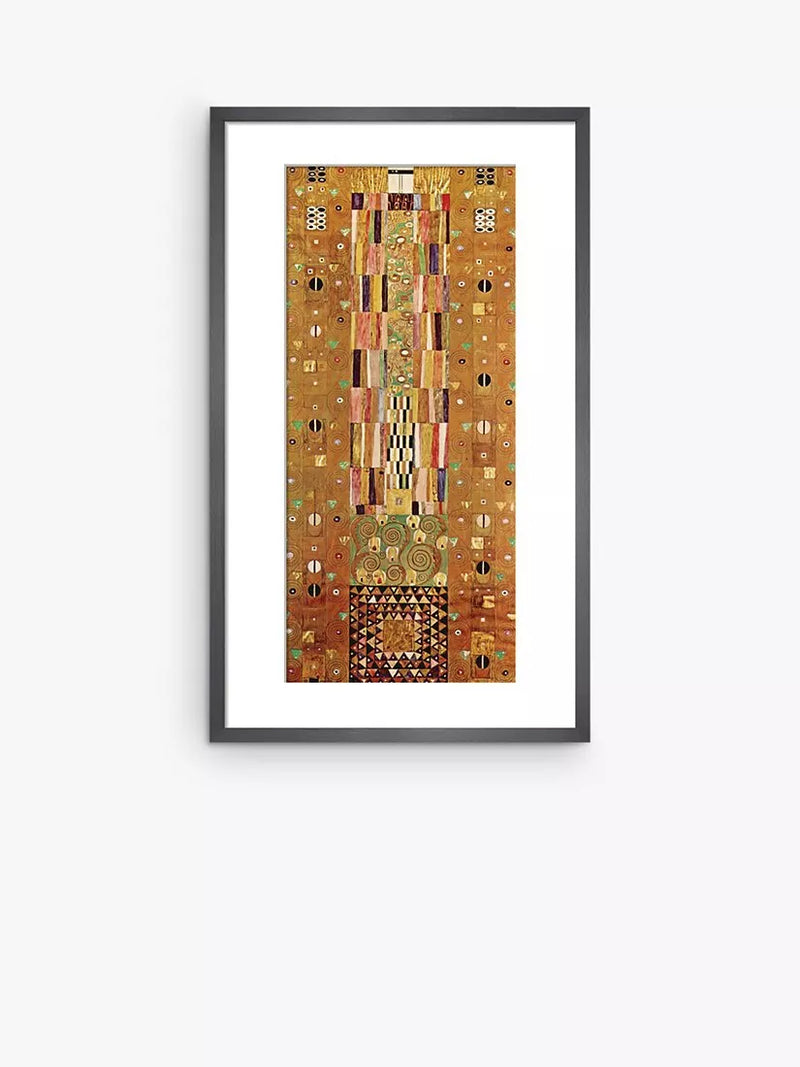 John Lewis Klimt Knight framed print 70x40cm, UK version