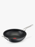 Induction Compatible Hard Anodised Aluminium Non-Stick Wok 30cm