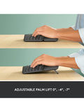 Logitech ERGO K860 ergonomic Bluetooth keyboard (British brand)