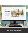 Logitech ERGO K860 ergonomic Bluetooth keyboard (British brand)