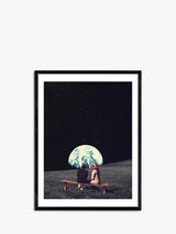 John Lewis EAST END PRINTS Frank Moth 'We Used To Live Here' Framed Print 25x30cm- Buy online at McGrocer