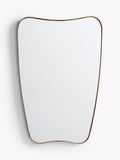John Lewis antique brass mirror 96x65cm, imported from the UK