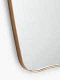 John Lewis antique brass mirror 96x65cm, imported from the UK