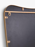 John Lewis antique brass mirror 96x65cm, imported from the UK
