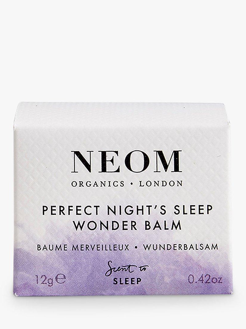 NEOM Wellbeing London Sleep Wonder Balm 12g, imported from the UK