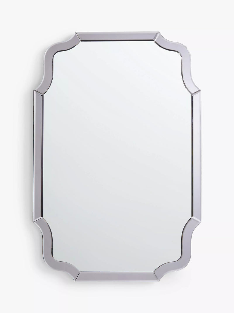 John Lewis smoke edge wall mirror 90x60cm (British brand)
