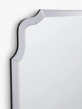John Lewis smoke edge wall mirror 90x60cm (British brand)