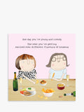 Blank Inside Greeting Card with Grey Envelope, FSC Certified