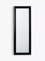 John Lewis John Lewis Classic Full-Length Leaner Wall Mirror 140 x 50cm Black- Buy online at McGrocer