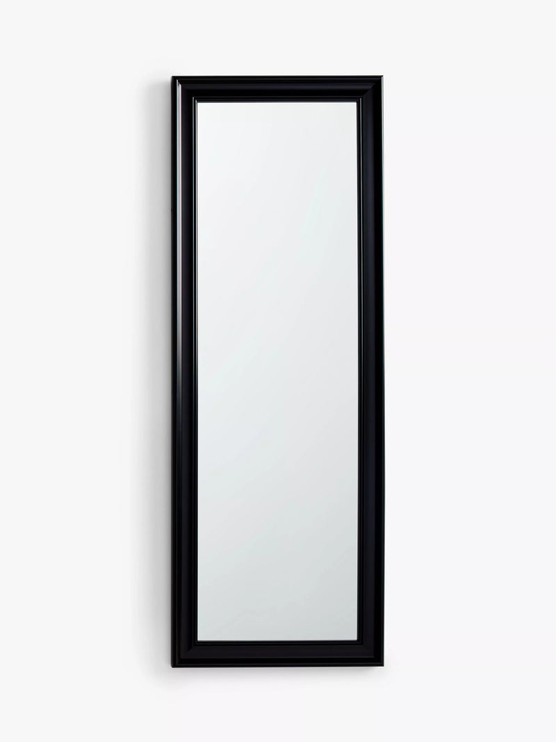 John Lewis full-length black mirror 140x50cm, imported from the UK