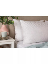 John Lewis Snuggledown Natural Duck Feather and Down Standard Pillow, Soft/Medium- Buy online at McGrocer