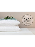 Snuggledown natural duck feather and down standard pillow soft/medium (British brand)