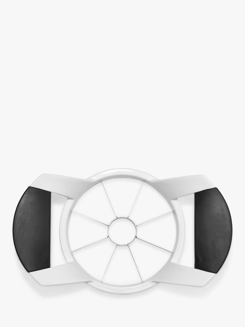 OXO Good Grips stainless steel apple corer and splitter with non-slip handles, imported from the UK