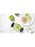OXO Good Grips stainless steel apple corer and splitter with non-slip handles, imported from the UK