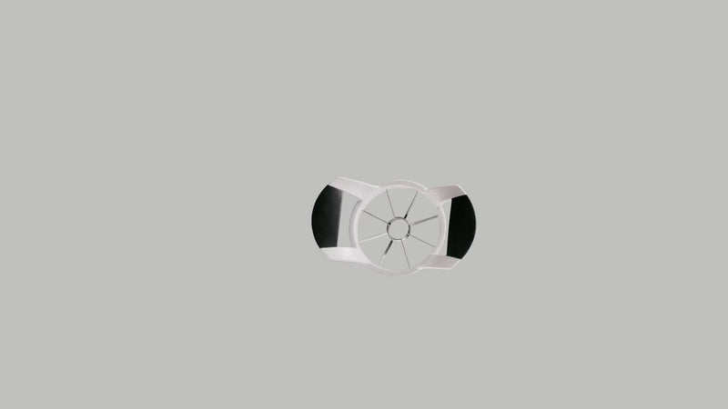 OXO Good Grips stainless steel apple corer and splitter with non-slip handles, imported from the UK